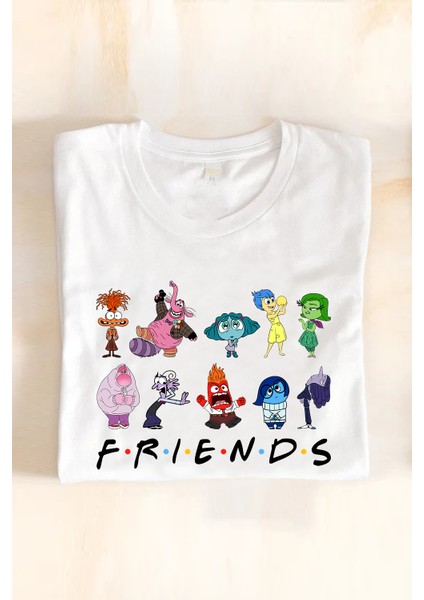 Ters Yüz Friends Beyaz T-Shirt fiyatları