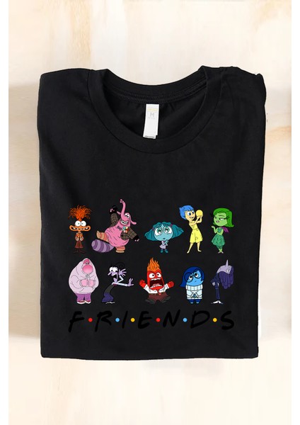 Ters Yüz Friends Beyaz T-Shirt modelleri