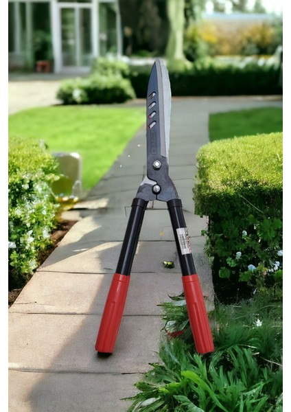 Tekno Trust 1 Çim Kesme Makası Kaymaz Sap Budama Makası Çim Çit Kesme Dal Budama Çimen Makası 52 cm 30-39 Çelik modelleri