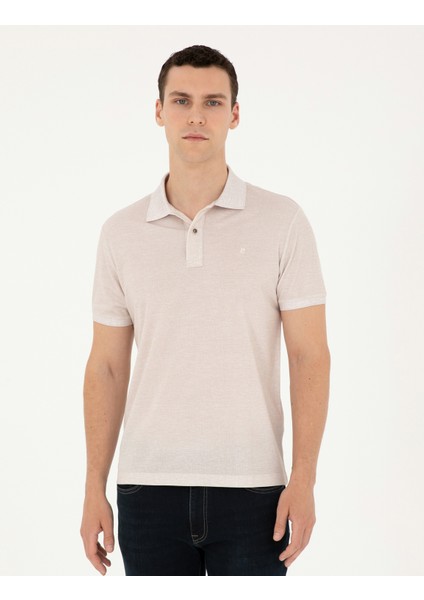 Erkek Taş Slim Fit Tişört 50288925-VR049