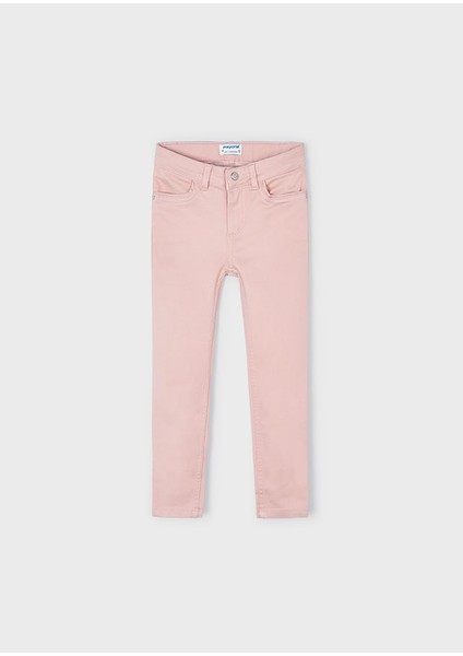 Kız Çocuk Dar Kesim Pantolon Pembe 3533