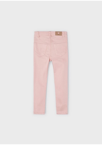 Kız Çocuk Dar Kesim Pantolon Pembe 3533