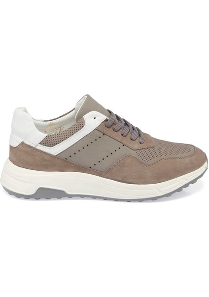 Gri Hakiki Deri Erkek Sneaker - E24I1AY56859-B43