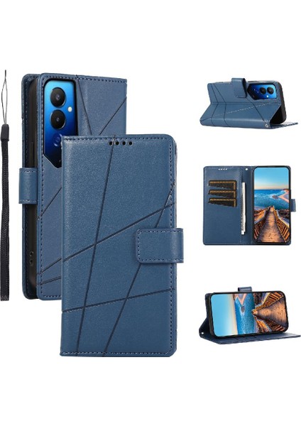 Tecno Pova 4 Pro Üç Kart Yuvaları Kickstand Darbeye Dayanıklı Için Flip Case (Yurt Dışından)