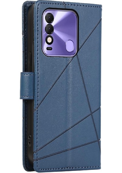 Tecno Spark 8 Üç Kart Yuvaları Için Flip Case Darbeye Şok Emici (Yurt Dışından)