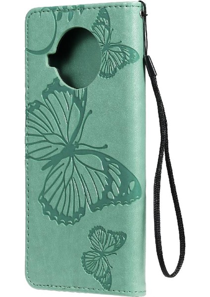 Xiaomi 10T Lite 5g Için Flip Case Kart Yuvası Standı ile Pu Deri Flip Case (Yurt Dışından)