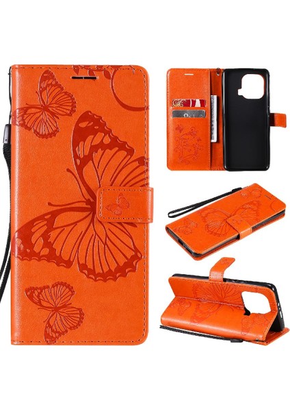 Kart Yuvası Standı ile Xiaomi 11 Pro Için Flip Case Darbeye Kapak Pu (Yurt Dışından)