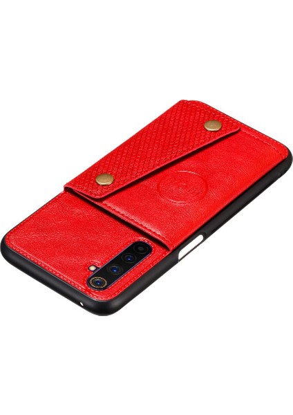 Realme 6 Pro Için Cüzdan Durumda Kart Tutucu Darbeye Koruyucu Cüzdan Kılıf (Yurt Dışından) fırsatları
