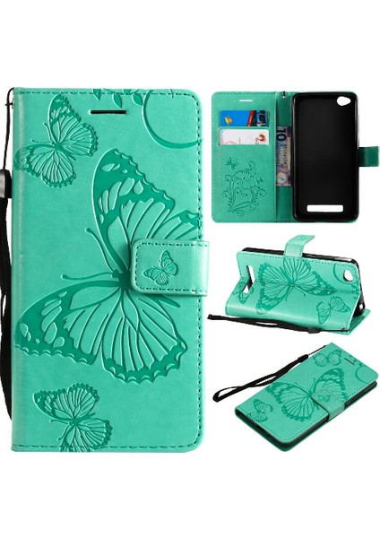 Xiaomi Redmi 4A Manyetik Kapak Darbeye Kapak Flip Pu Için Flip Case (Yurt Dışından)