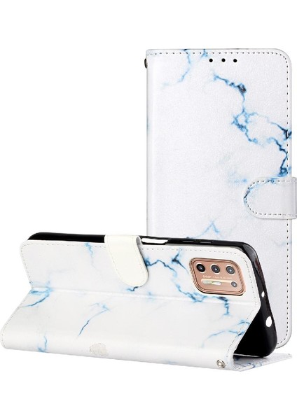 Motorola Moto G9 Artı Kart Yuvaları Tutucu Tam Koruma Pu Için Flip Case (Yurt Dışından)