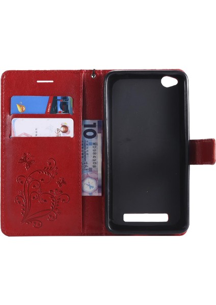 Xiaomi Redmi 4A Manyetik Kapak Darbeye Kapak Flip Pu Için Flip Case (Yurt Dışından)
