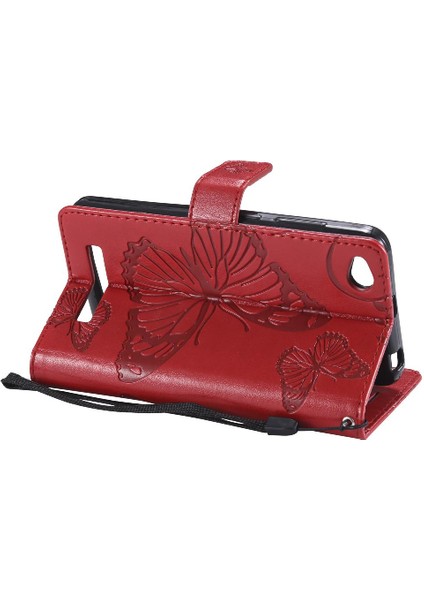 Xiaomi Redmi 4A Manyetik Kapak Darbeye Kapak Flip Pu Için Flip Case (Yurt Dışından)