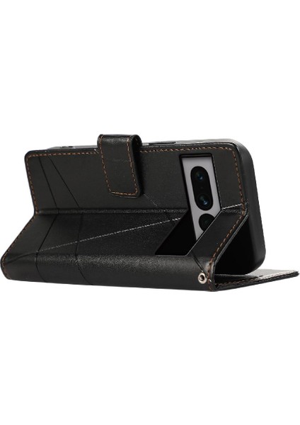 Google Piksel 7 Pro Şok Emici Üç Kart Yuvaları Için Flip Case (Yurt Dışından)