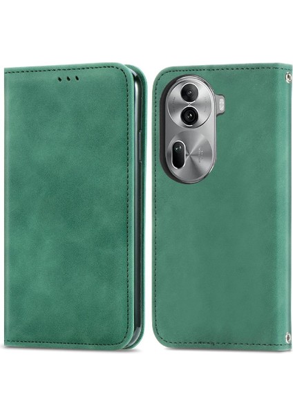 Oppo Oppo 11 Pro 5g Için Flip Case Darbeye Cüzdan Deri Kılıf Flip (Yurt Dışından)