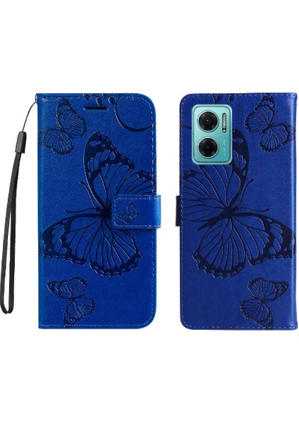 Xiaomi Redmi Için Flip Case 10 Başbakan 5g Darbeye Kapak Kart Yuvası ile Pu (Yurt Dışından)