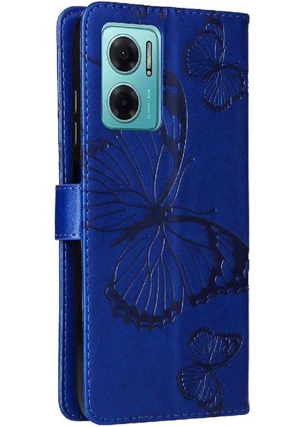 Xiaomi Redmi Için Flip Case 10 Başbakan 5g Darbeye Kapak Kart Yuvası ile Pu (Yurt Dışından)
