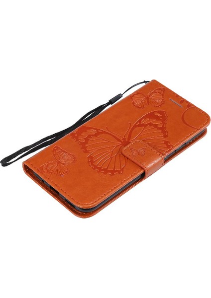 Nokia 4.2 Için Flip Case Darbeye Kapak Kart Yuvası Pu ile Kickstand Çevirin (Yurt Dışından)