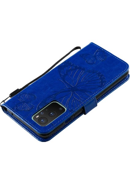 Oneplus 9 Için Flip Case Darbeye Kapak Kart Yuvası ile Manyetik Kapak Pu (Yurt Dışından)