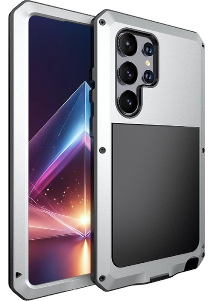 Samsung Galaxy S24 Ultra Alüminyum Alaşımlı Metal Için Ağır Metal Kasa (Yurt Dışından)