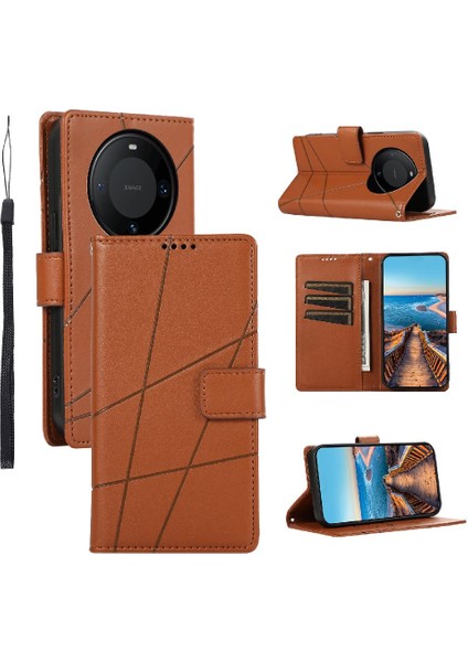 Huawei Mate 60 Için Flip Case Pro Kickstand Darbeye Şok Emici (Yurt Dışından)