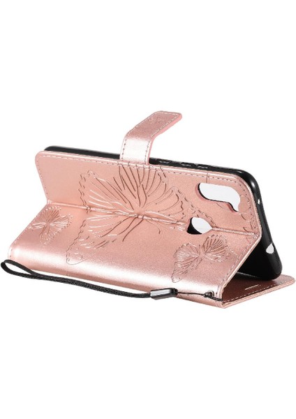 Kart Yuvası Standı ile Samsung Galaxy A11 Flip Case Kickstand Pu (Yurt Dışından) fırsatları