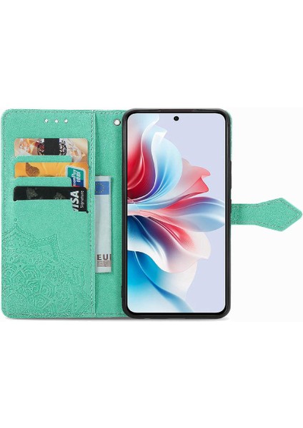 Oppo RENO11 F 5g Için Flip Case Kapak Deri Kılıf Basit Iş (Yurt Dışından) modelleri