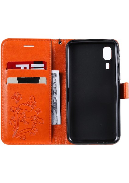 Kart Yuvası Standı Darbeye Kapak ile Samsung Galaxy A2 Çekirdek Için Flip Case (Yurt Dışından)