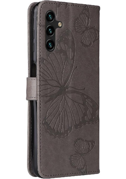 Samsung Galaxy A13 5g Için Flip Case Kart Yuvası Standı ile Kickstand Pu Çevirin (Yurt Dışından) fırsatları