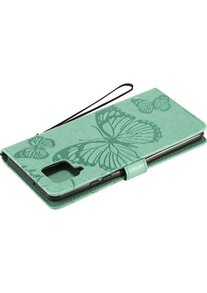 Samsung Galaxy Case 5g Flip Kickstand Darbeye Kapak Pu Deri (Yurt Dışından)