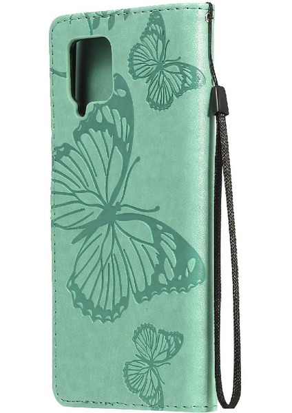 Samsung Galaxy Case 5g Flip Kickstand Darbeye Kapak Pu Deri (Yurt Dışından)