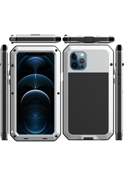 Iphone 12 Için Kılıf Pro Max 360 Tam Vücut Koruyucu Kapak Açık Spor (Yurt Dışından)