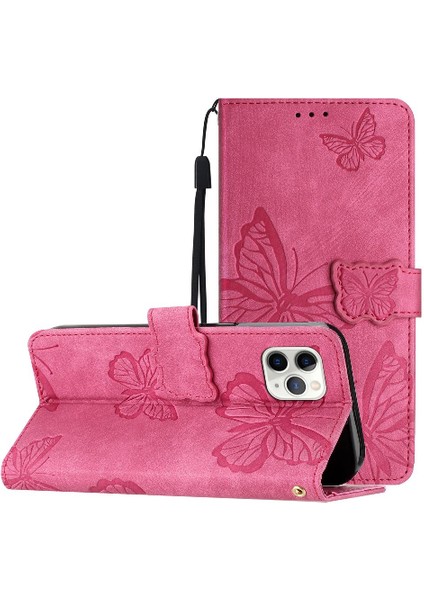 Iphone 11 Için Flip Case Pro Max Cüzdan Manyetik Kapatma Kart Yuvaları Tutucu (Yurt Dışından)