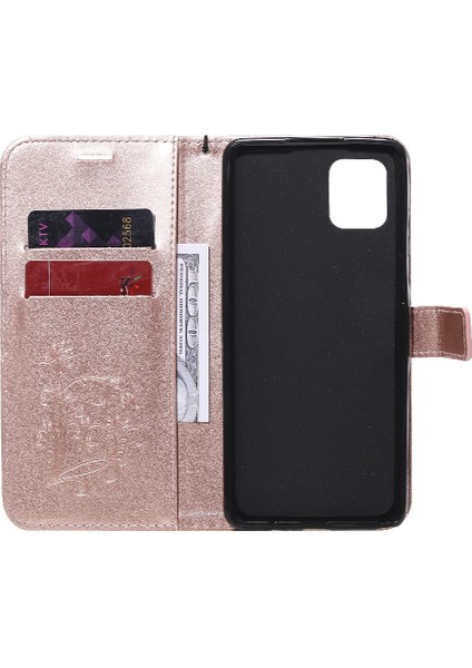 Samsung Galaxy Not 10 Lite Pu Deri Flip Kickstand Manyetik (Yurt Dışından)