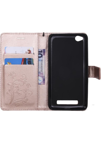 Xiaomi Redmi 4A Manyetik Kapak Darbeye Kapak Flip Pu Için Flip Case (Yurt Dışından)