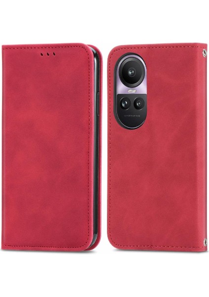 Oppo Oppo 10 Pro 5g Için Flip Case Kapak Kılıf Cüzdan Basit (Yurt Dışından)