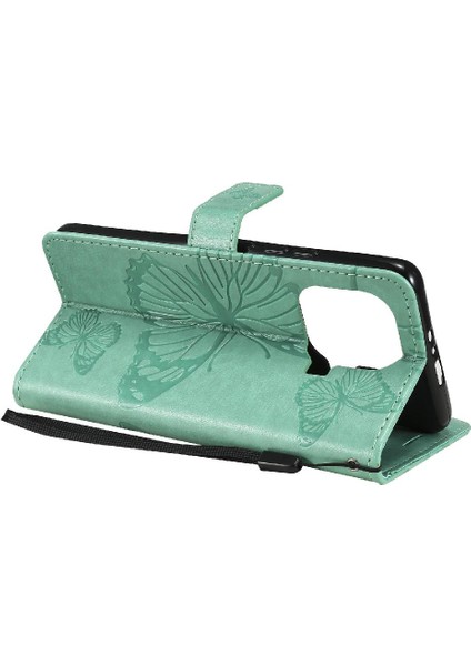 Kart Yuvası Standı ile Xiaomi 11 Pro Için Flip Case Darbeye Kapak Pu (Yurt Dışından)