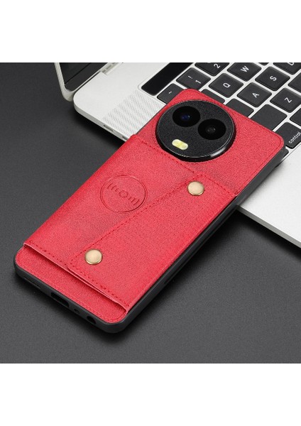 Realme 11 Kickstand Kart Tutucu Buit Için Cüzdan Durumda Demir Darbeye Dayanıklı (Yurt Dışından) fırsatları