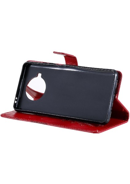 Xiaomi 10T Lite 5g Için Flip Case Kart Yuvası Standı ile Pu Deri Flip Case (Yurt Dışından)
