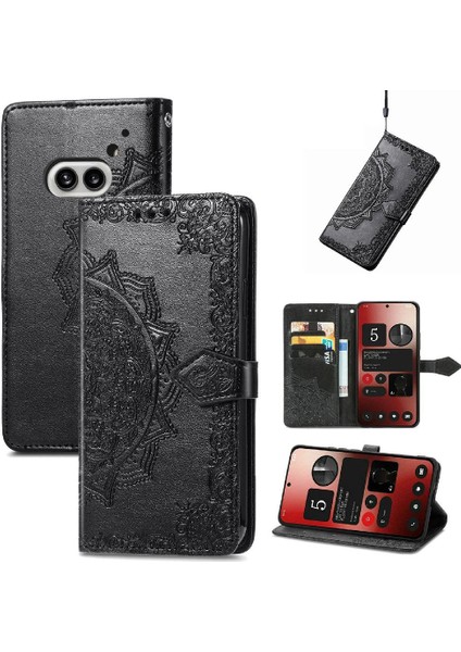 Nothing Telefon 2A Deri Çanta Basit Iş Zarif Desen (Yurt Dışından)