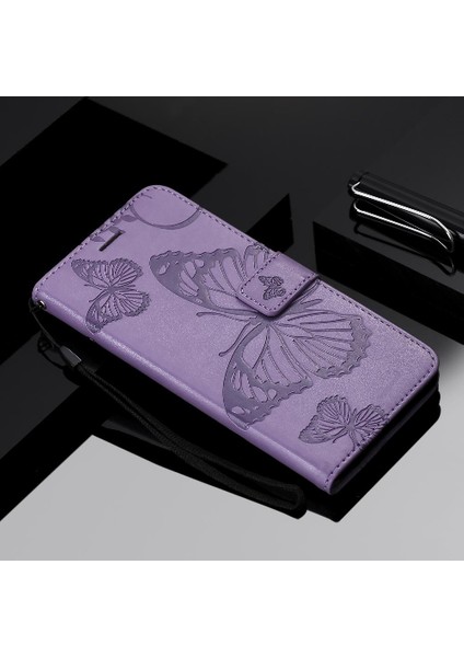 Kart Yuvası Standı Pu ile Samsung Galaxy A20E Darbeye Kapak Için Flip Case (Yurt Dışından) fiyatları