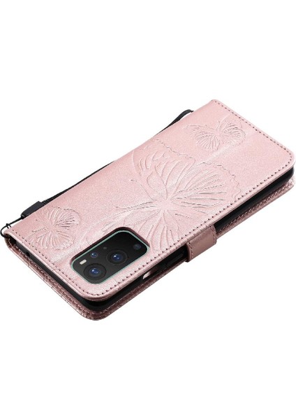 Oneplus 9 Için Flip Case Darbeye Kapak Kart Yuvası ile Manyetik Kapak Pu (Yurt Dışından)