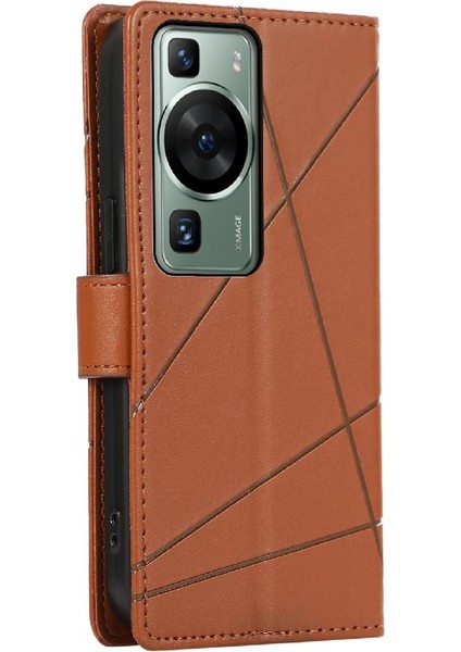Huawei P60 Darbeye Kickstand Üç Kart Yuvaları Şok Için Flip Case (Yurt Dışından) indirimleri