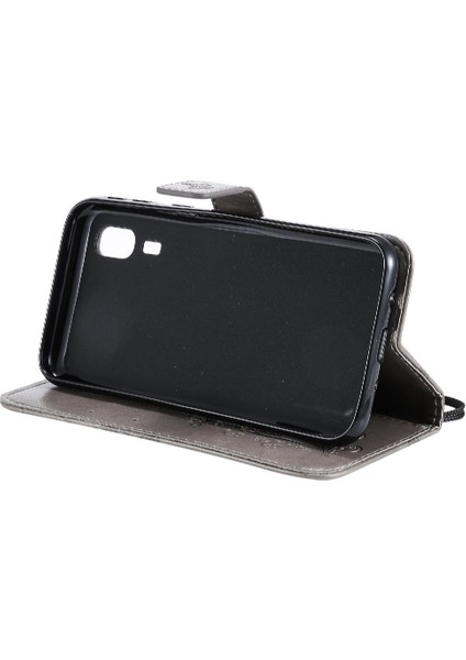 Kart Yuvası Standı Darbeye Kapak ile Samsung Galaxy A2 Çekirdek Için Flip Case (Yurt Dışından)