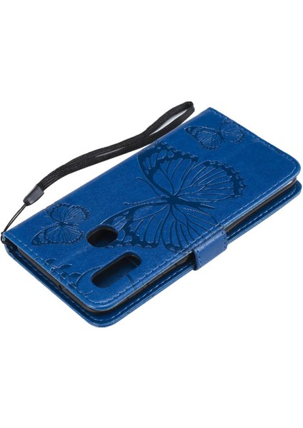 Kart Yuvası Standı Pu ile Samsung Galaxy A20E Darbeye Kapak Için Flip Case (Yurt Dışından) fırsatları