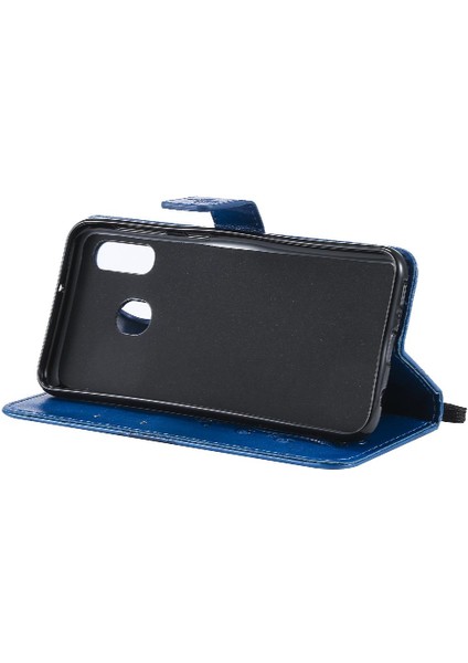 Kart Yuvası Standı Pu ile Samsung Galaxy A20E Darbeye Kapak Için Flip Case (Yurt Dışından) indirimleri