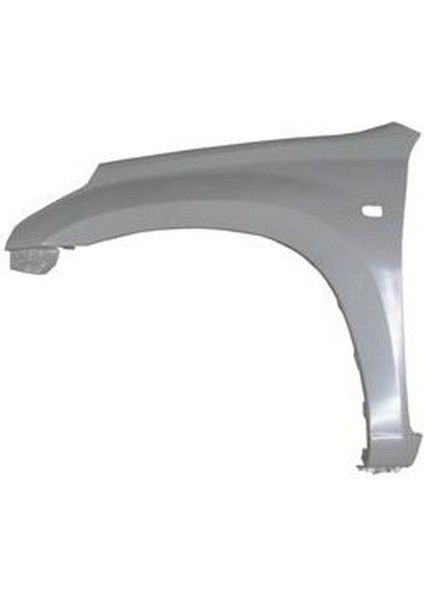 Toyota Rav4- 2001-2004; Ön Çamurluk Sol Sinyal Delikli/dodik Deliksiz Gri Boyalı (Sımyı) Oem No: (53812-42140)