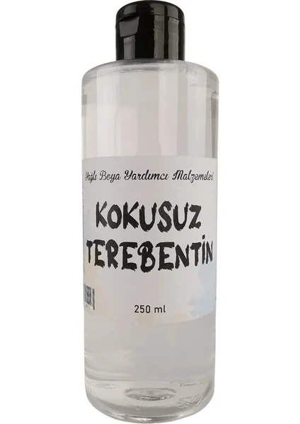 Lale Sanat Art Elegant 250 cc Kokusuz Terebentin (Sıfır Koku)