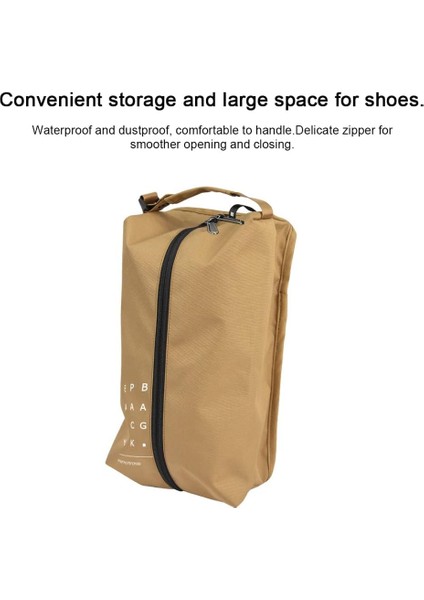 Açık Kamp Yürüyüş Seyahat Oxford Bez Ayakkabı Saklama Çantası Taşınabilir Hafif Su Geçirmez Ayakkabı Saklama Çantası Saplı (Yurt Dışından) indirimleri