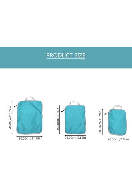 3 Parça Seyahat Saklama Çantası Tuvalet Organizatör Çanta Seyahat Vakumlu Saklama Torbaları Seyahat Aksesuarları Organizatör Torbalar Bavul Ayakkabı Çantası Adam Naylon (Yurt Dışından) fırsatları