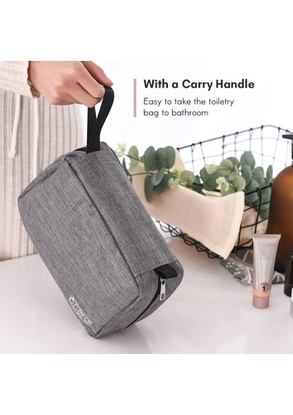 Asılı Kanca ile Taşınabilir Tuvalet Çantası Tuvalet Malzemeleri Için Seyahat Çantası Suya Dayanıklı Kozmetik Çantası Seyahat Makyaj Organizatör Kadın Kızlar Için Büyük Kapasiteli T (Yurt Dışından) fiyatları